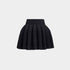 Alaia Crinoline Knit Mini Skirt, Black, Front View