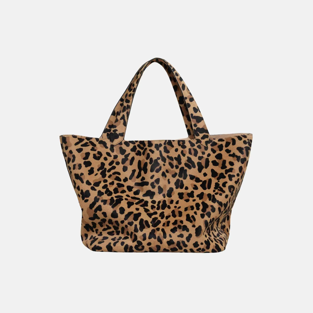 Alaia Le Cabas Bag in Leopard Haircalf, Front