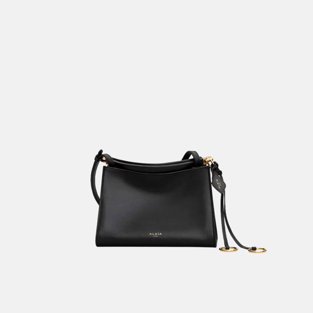 Alaia Le Click Small Square Leather Bag, Front