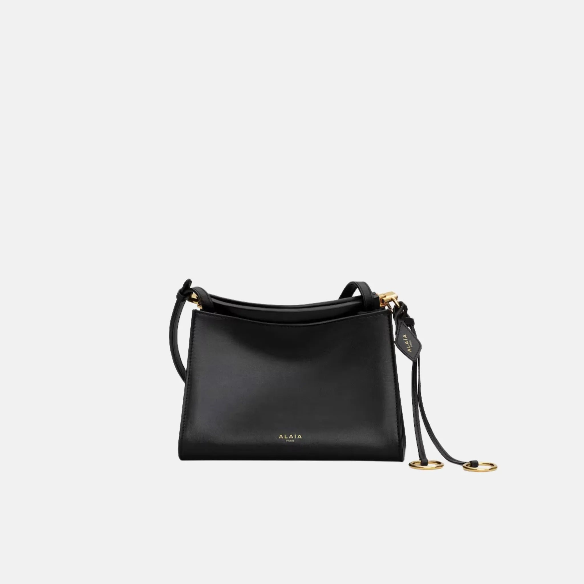 Alaia Le Click Small Square Leather Bag, Front