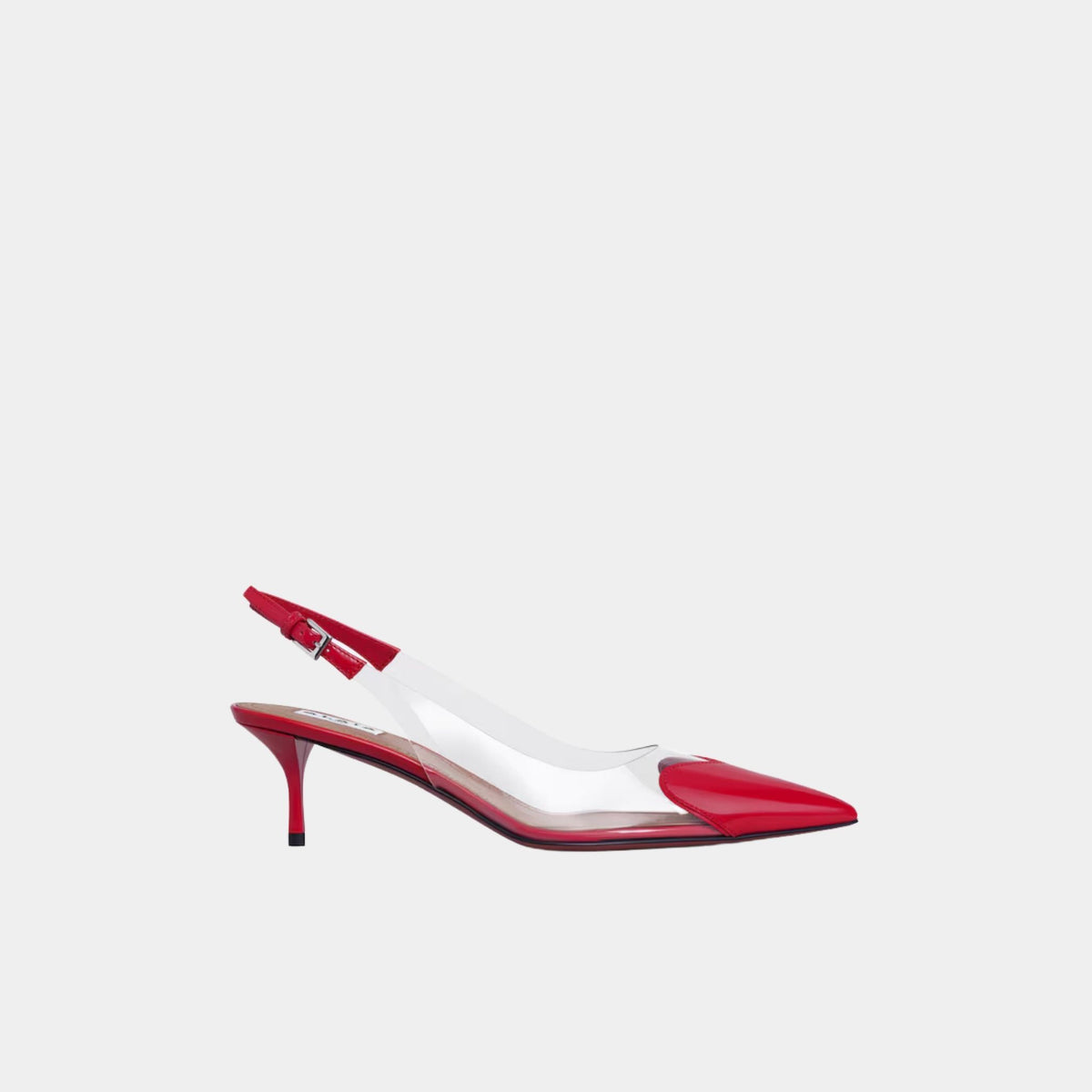 حذاء Le Coeur Slingbacks من جلد الضأن المصقول