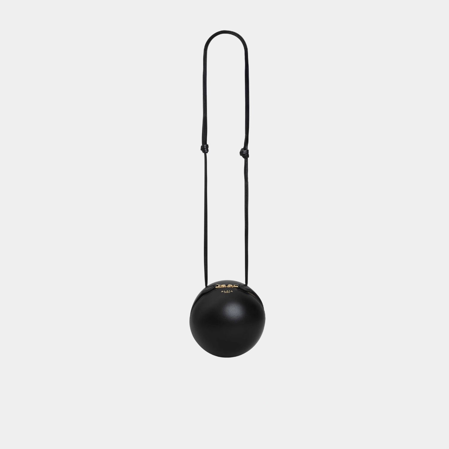 Leather Sphere Bag in Nappa Lambskin Leather