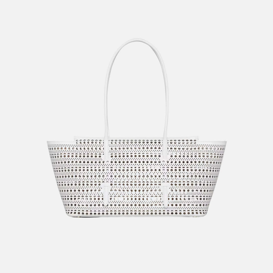 Alaia Neo Mina 32 Bag In Vienne Calfskin, Front