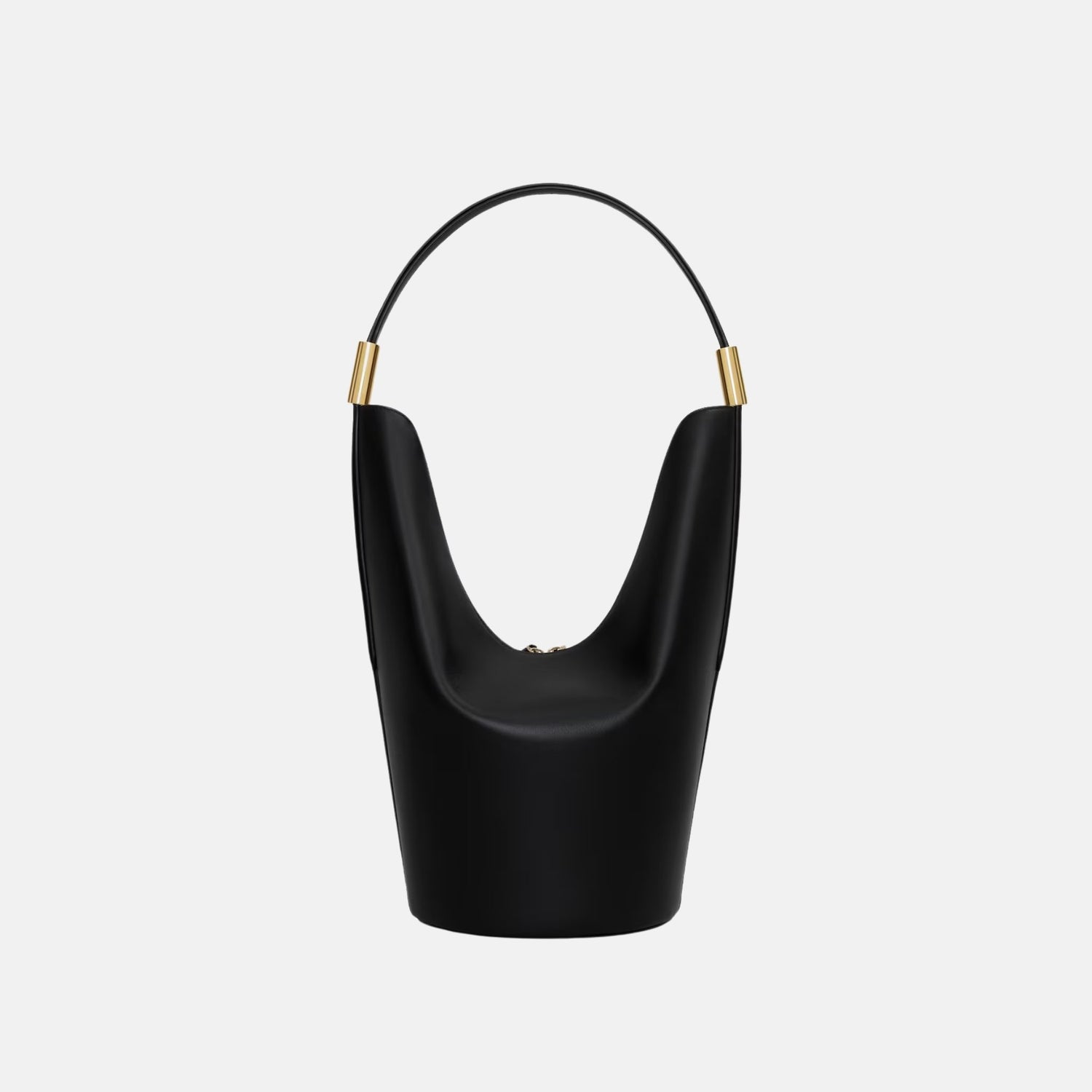 Alaia Shape Medium Bag In Suede Goatskin And Calfskin, Back