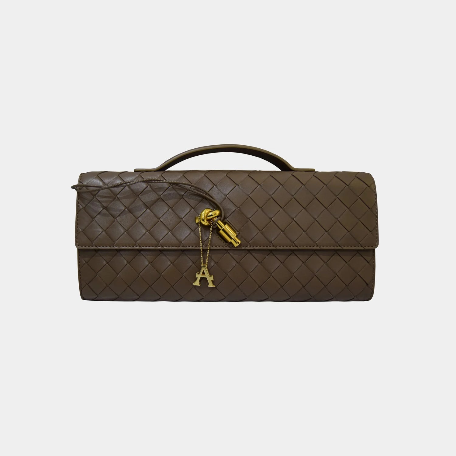 Ashna Mehta Bag Charm Extension Chain 4 Inches, Yellow Gold, Attached