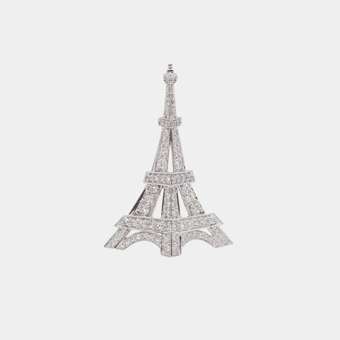 Ashna Mehta Eiffel Tower Customized Bag Bijoux, Front