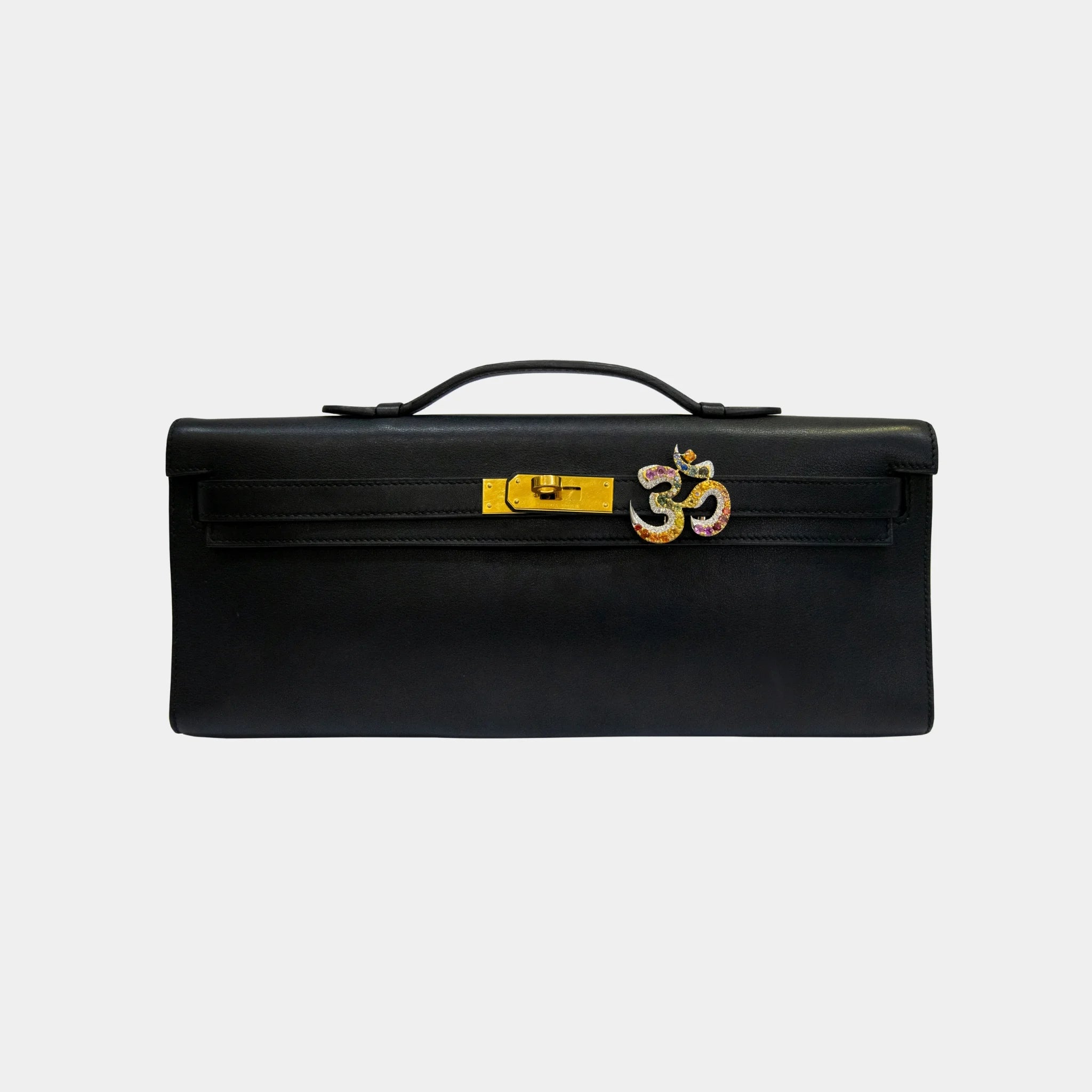 Ashna Mehta OM Multi-Colored Gemstone Customized Bag Bijoux, Attached