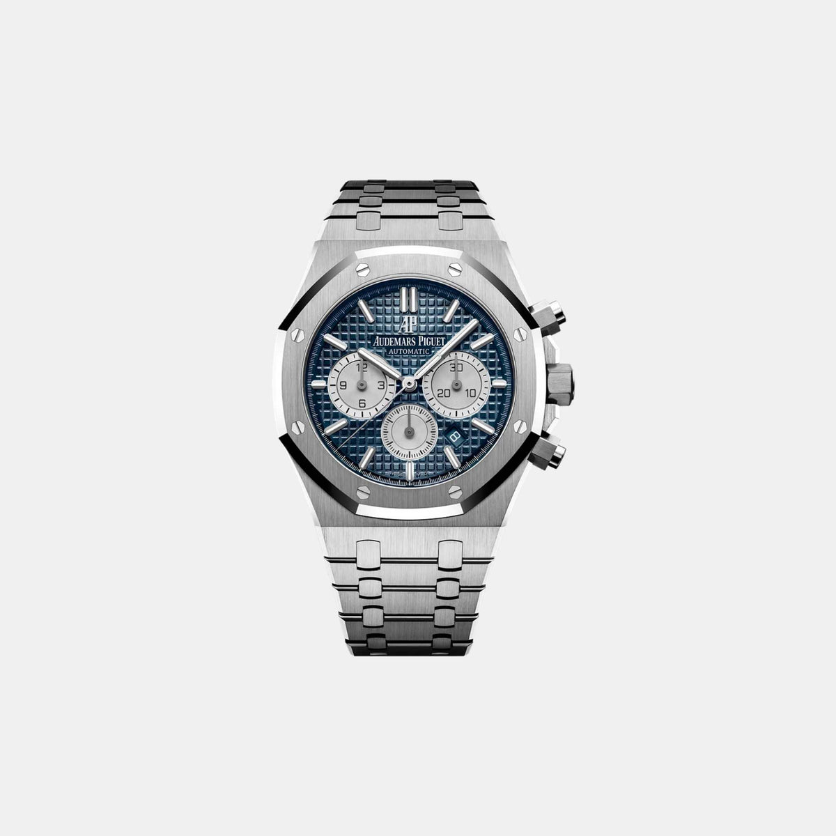 ساعة Audemars Piguet Royal Oak Chronograph بقرص أزرق Ref. 26331ST.OO.1220ST.01