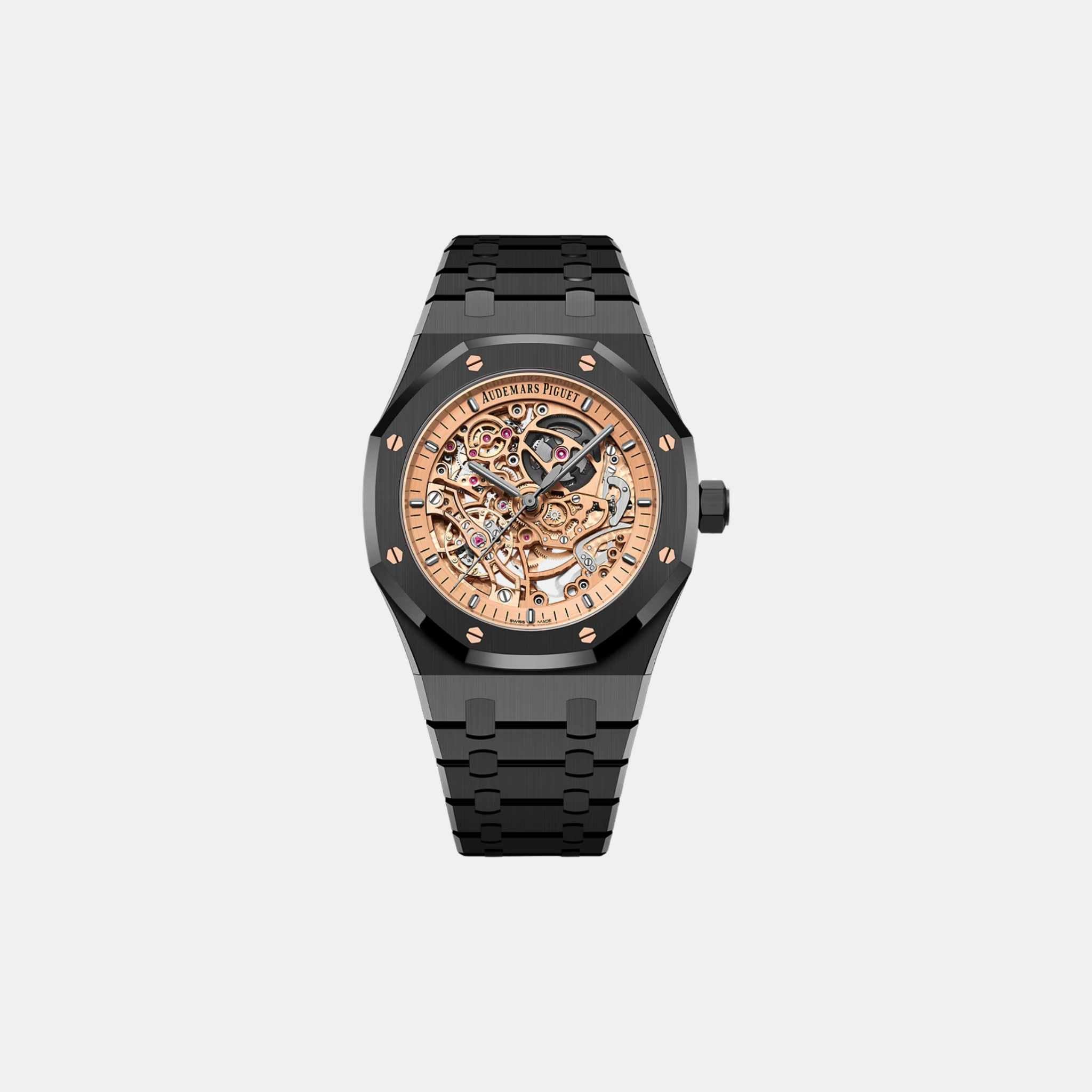 Audemars Piguet Royal Oak Double Balance Skeleton Limited edition Ref. 15416CE.OO.1225CE.02, Front