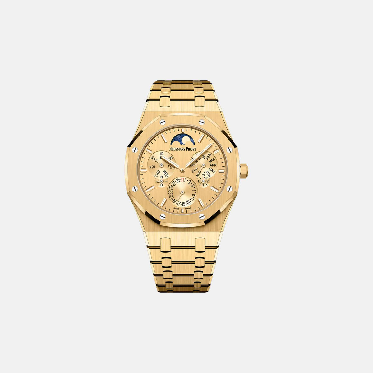 ساعة Audemars Piguet Royal Oak Perpetual Calendar Ultra-Thin إصدار محدود Ref. 26586BA.OO.1240BA.99
