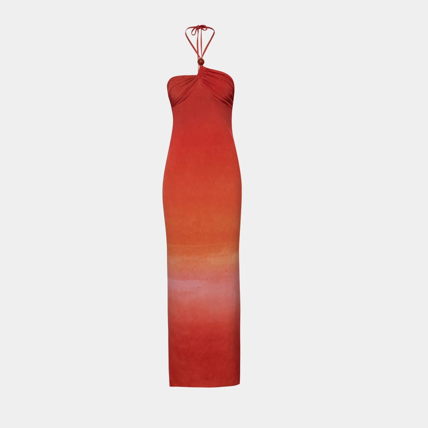 Baobab Bari Maxi Dress, Atardecer Titicaca, Front