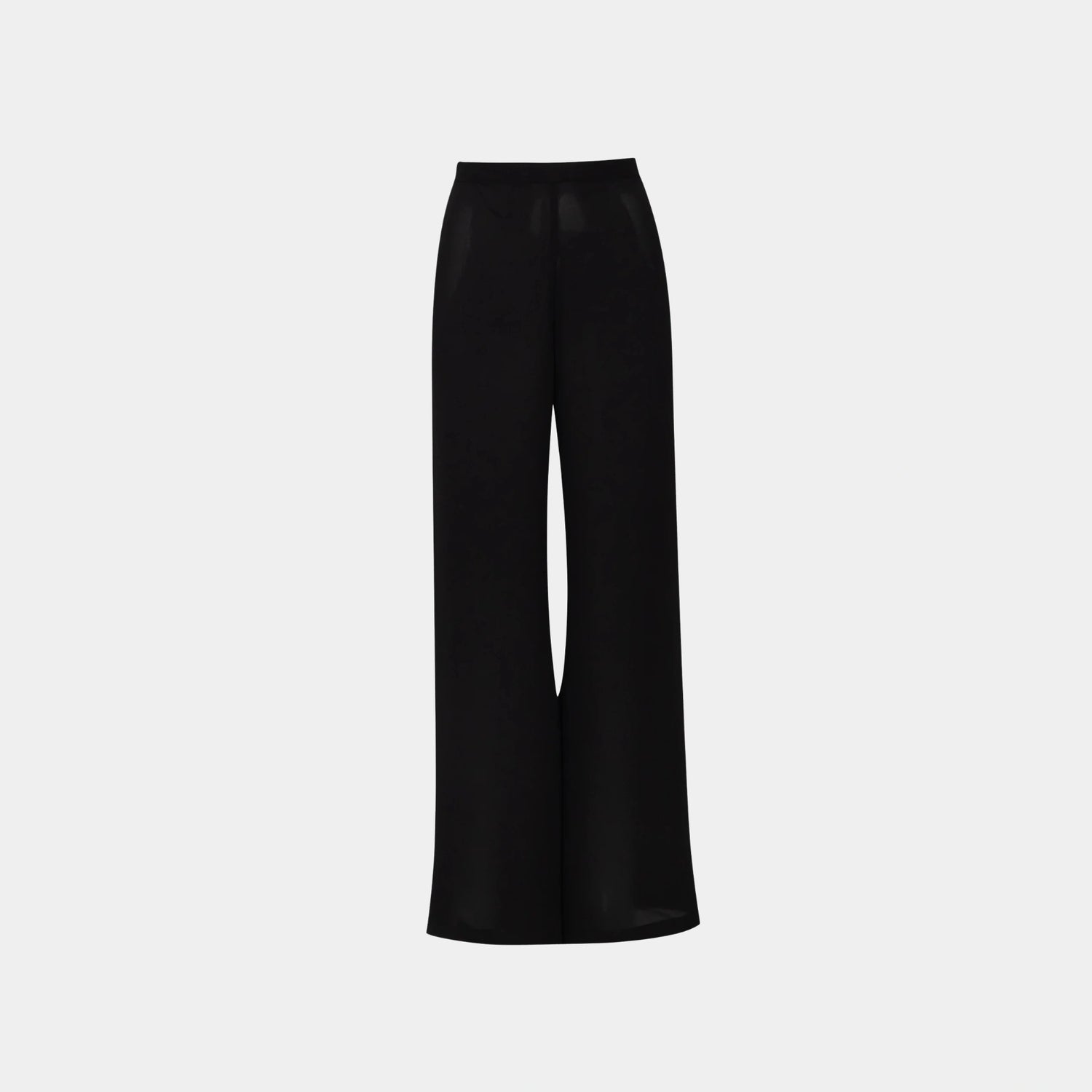 Baobab Clarissa Pants in Chiffon, Black, Back