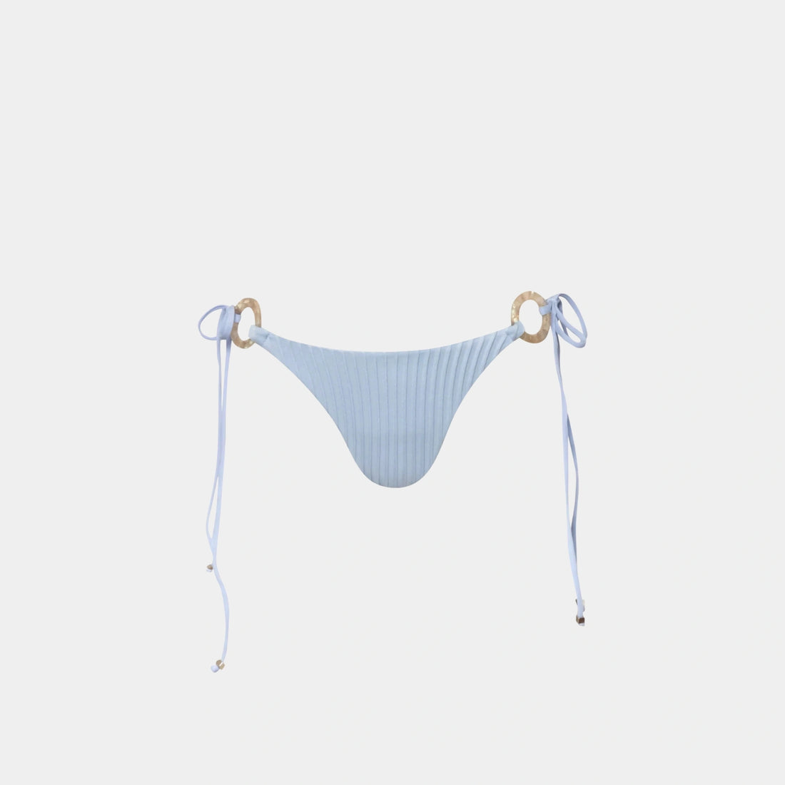 Baobab Kima Bikini Bottom, Grey Blue, Front