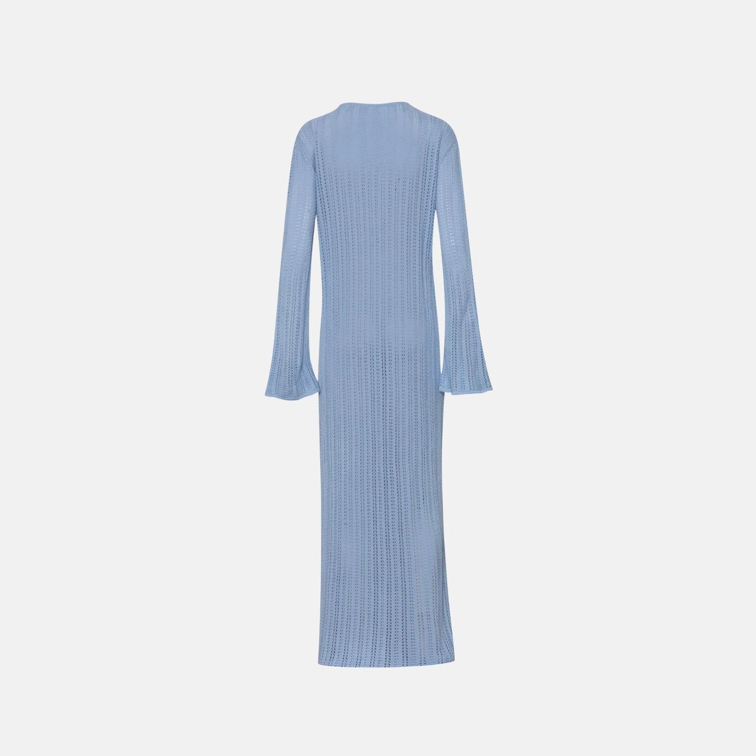 Baobab Mamu Maxi Dress, Baby Blue, Back