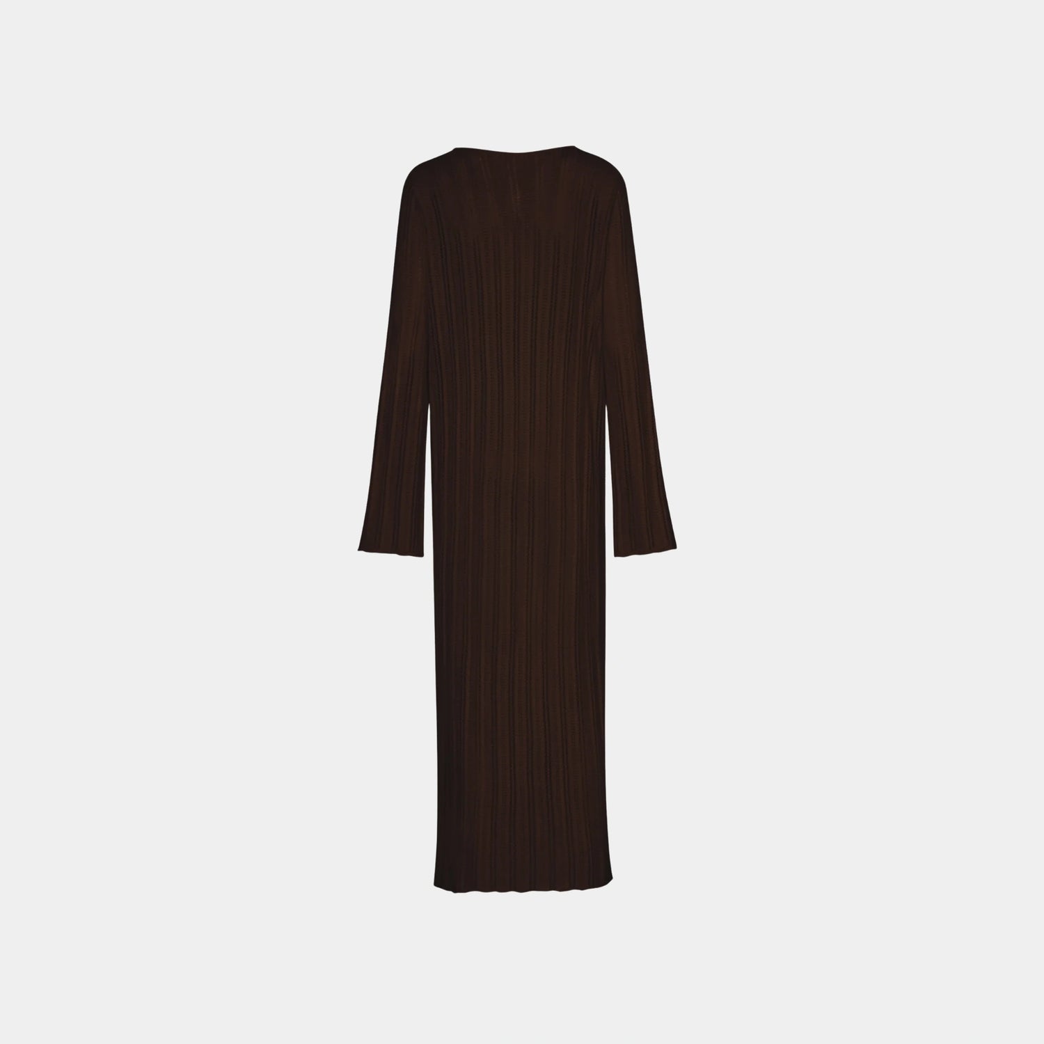 Baobab Mamu Maxi Dress, Cacao Andino, Back
