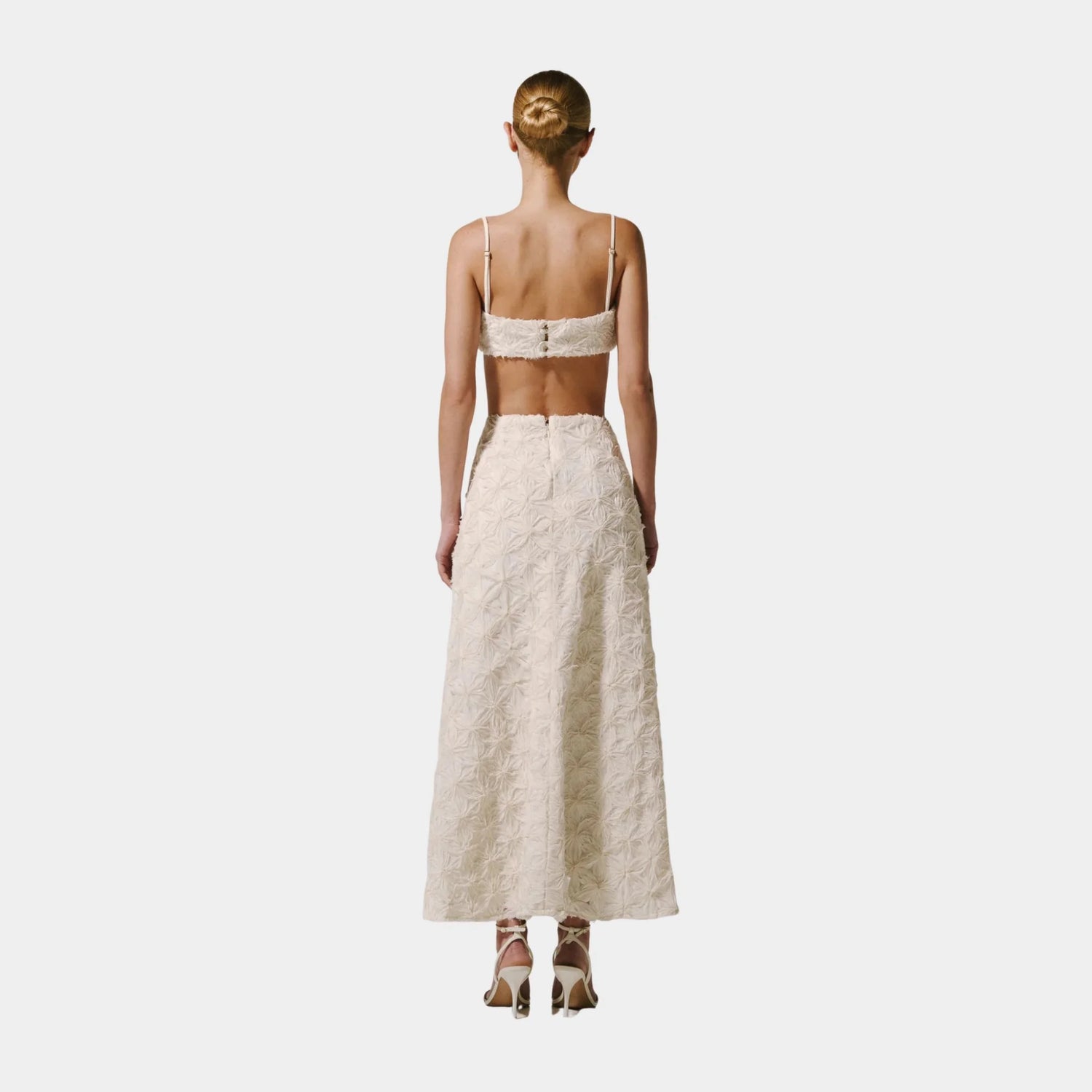 Baobab Loto Maxi Skirt, Back Model 