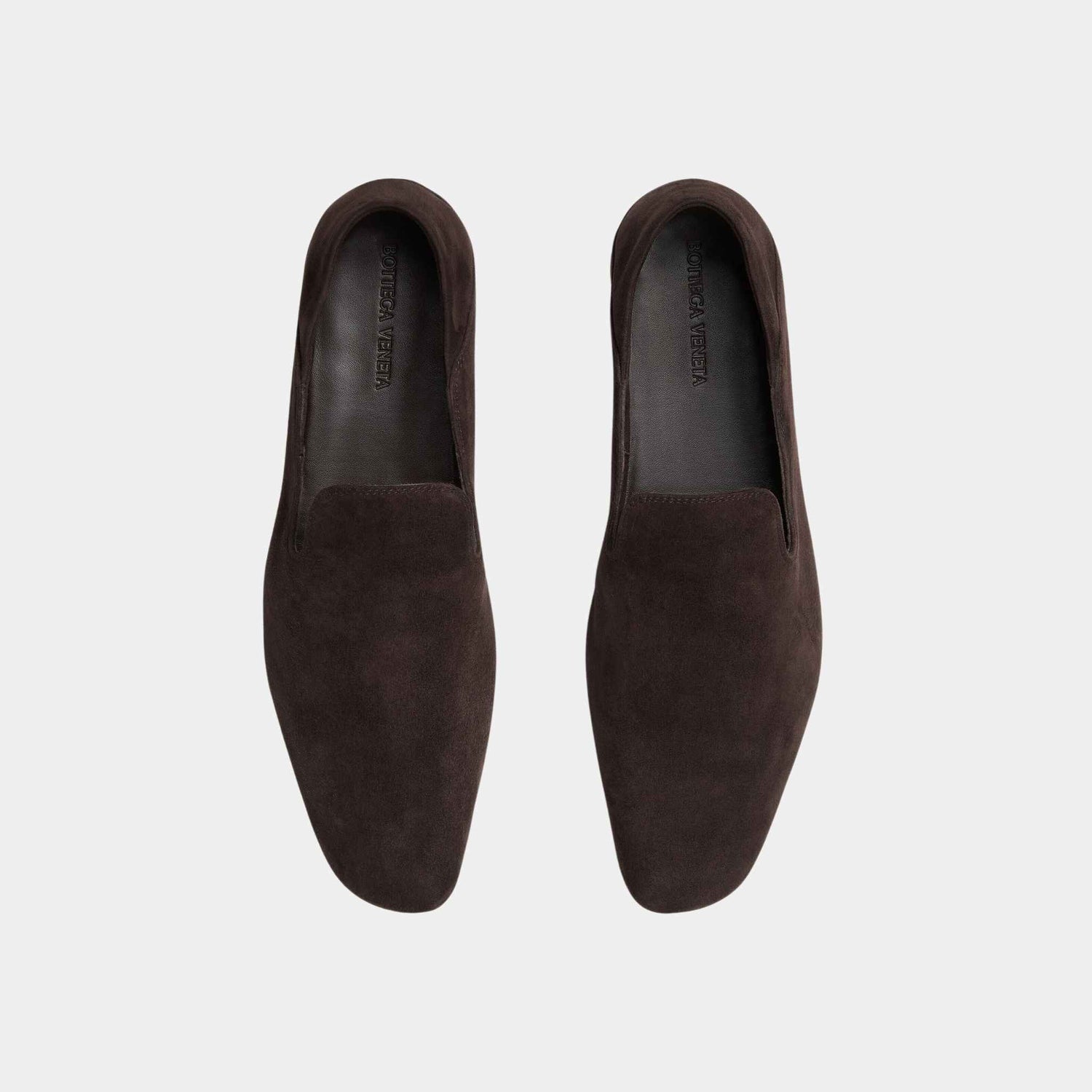 Bottega Veneta Adamo Supple Slipper Suede Foldable Backstay, Fondant, Top
