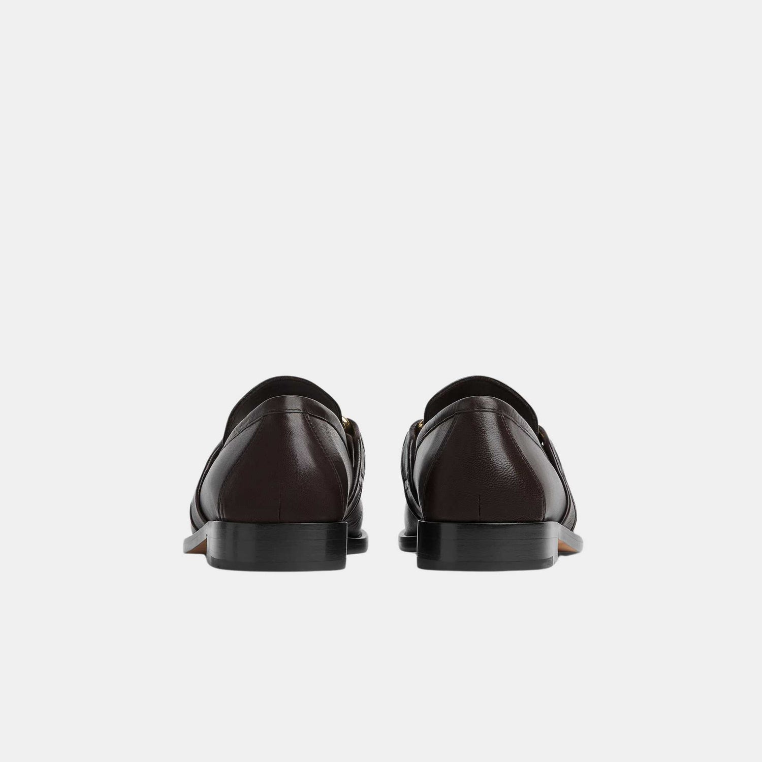 Bottega Veneta Astaire Loafer Solft Calfskin Metallic Knot Detail, Fondant, Back