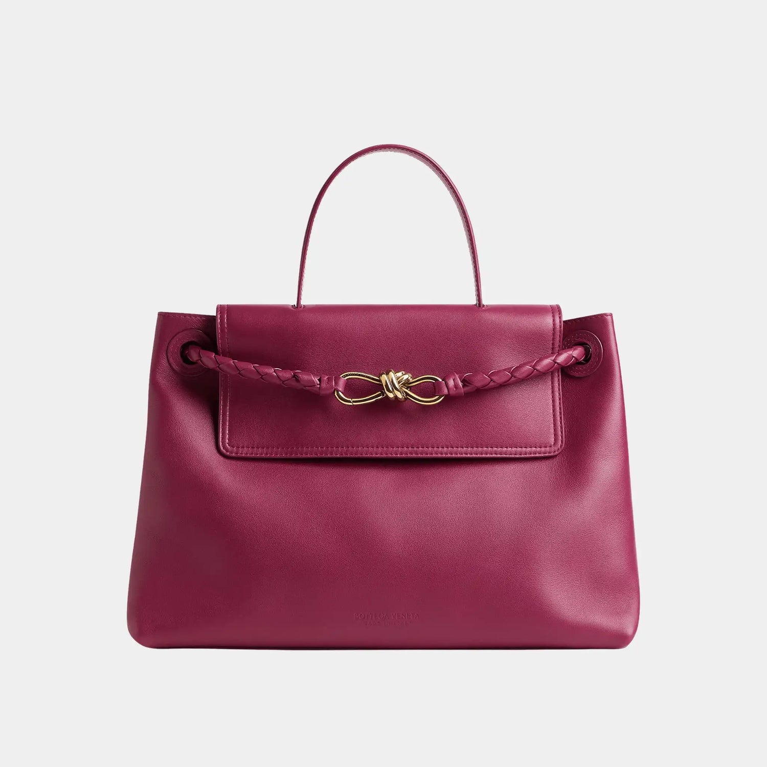 Bottega Veneta Ciao Ciao Silky Calf Leather, Cinnabar, Front