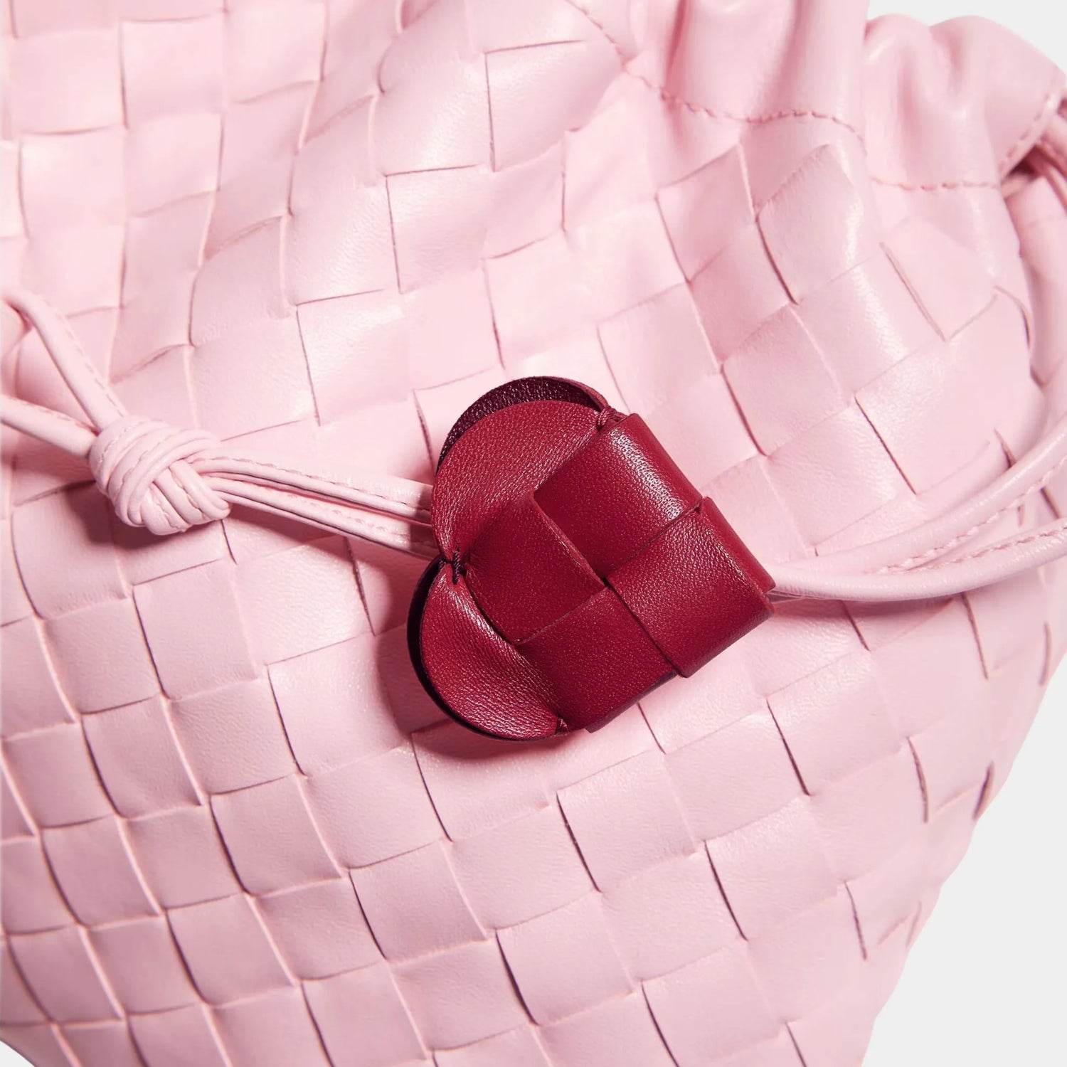 Bottega Veneta Dust Bag Intrecciato Calf Leather, Closeup