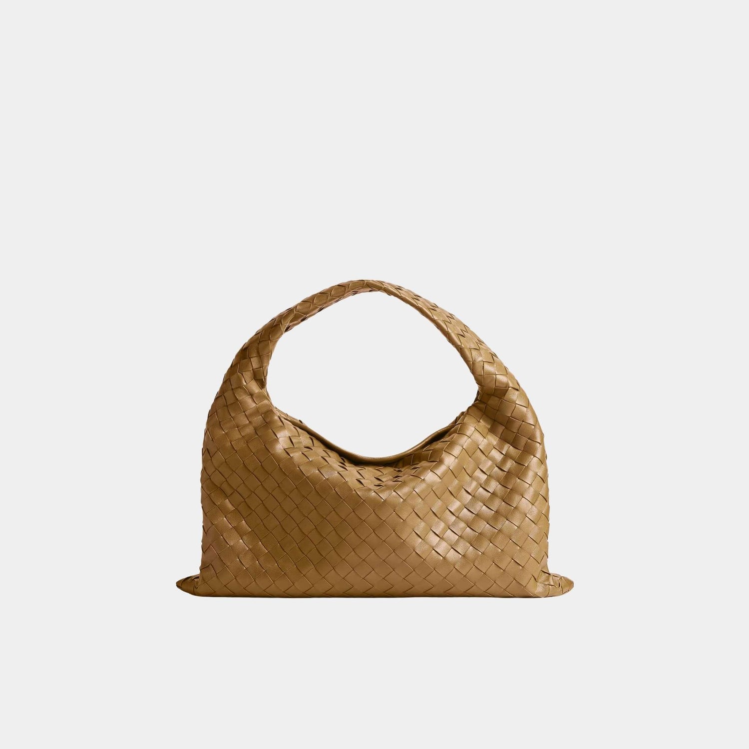 Bottega Veneta Hop, Dark Praline, Front