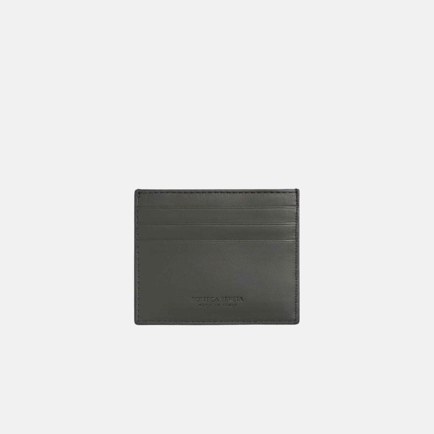 Bottega Veneta Intrecciato Credit Card Case, Back, Lapilli/rosewood