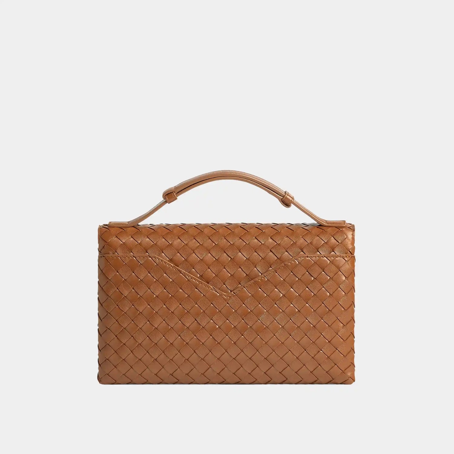 Bottega Veneta Knot Lock, Amber, Back