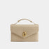 Bottega Veneta Knot Lock, Ecru, Front