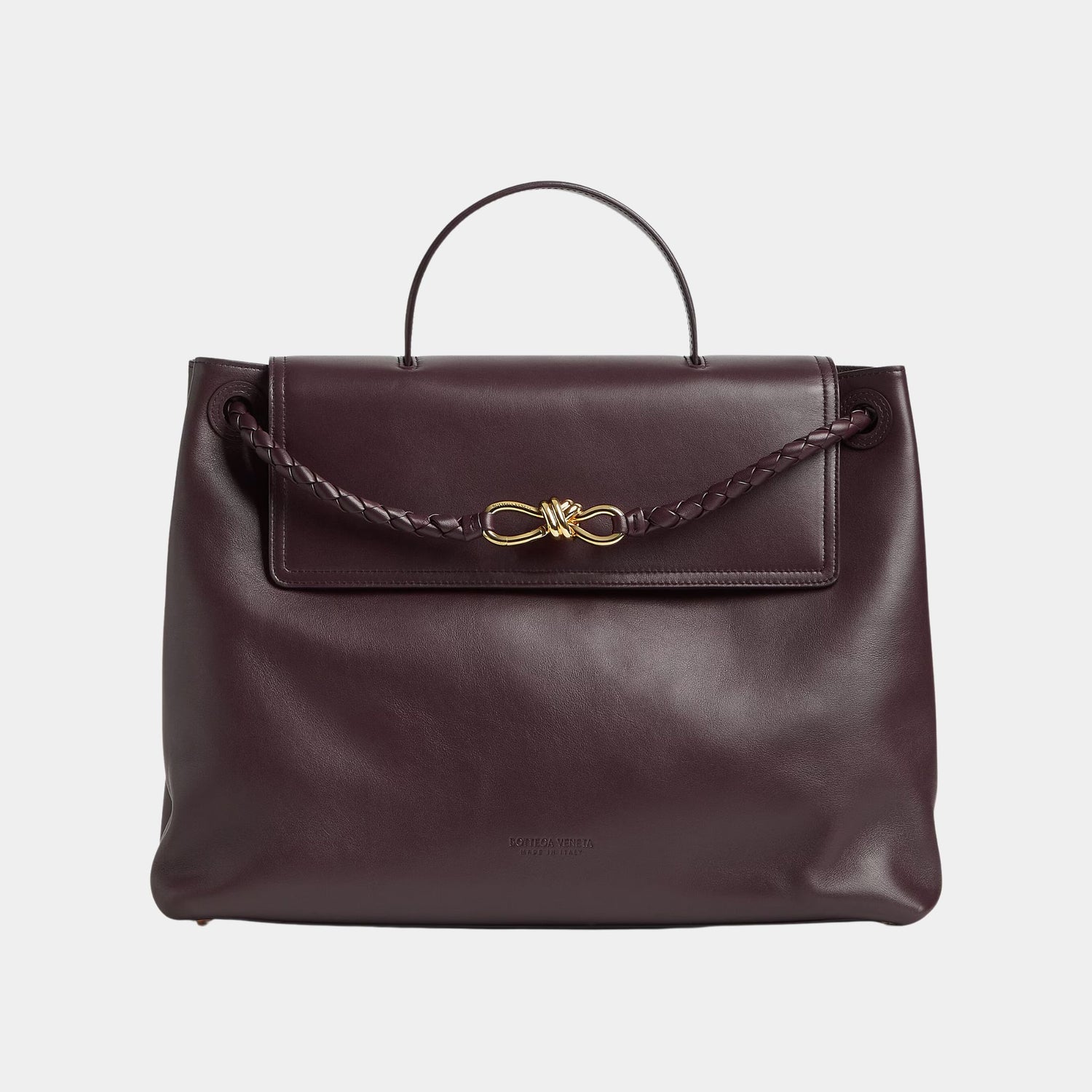 Bottega Veneta Large Ciao Ciao, Dark Barolo, Front