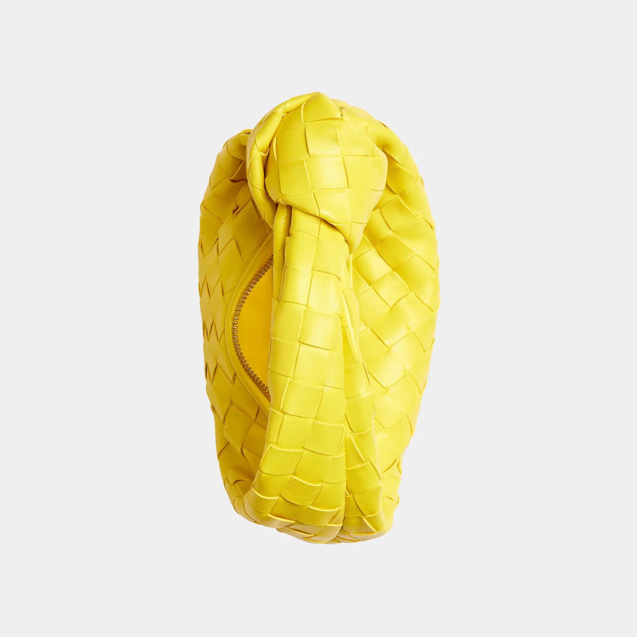 Bottega Veneta Mini Jodie Handbag, Sulfur, Top