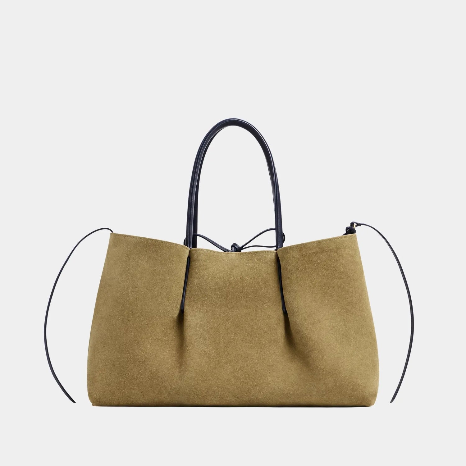 Bottega Veneta Pinacoteca Tote Bag, Nocturnal, Mud, Back
