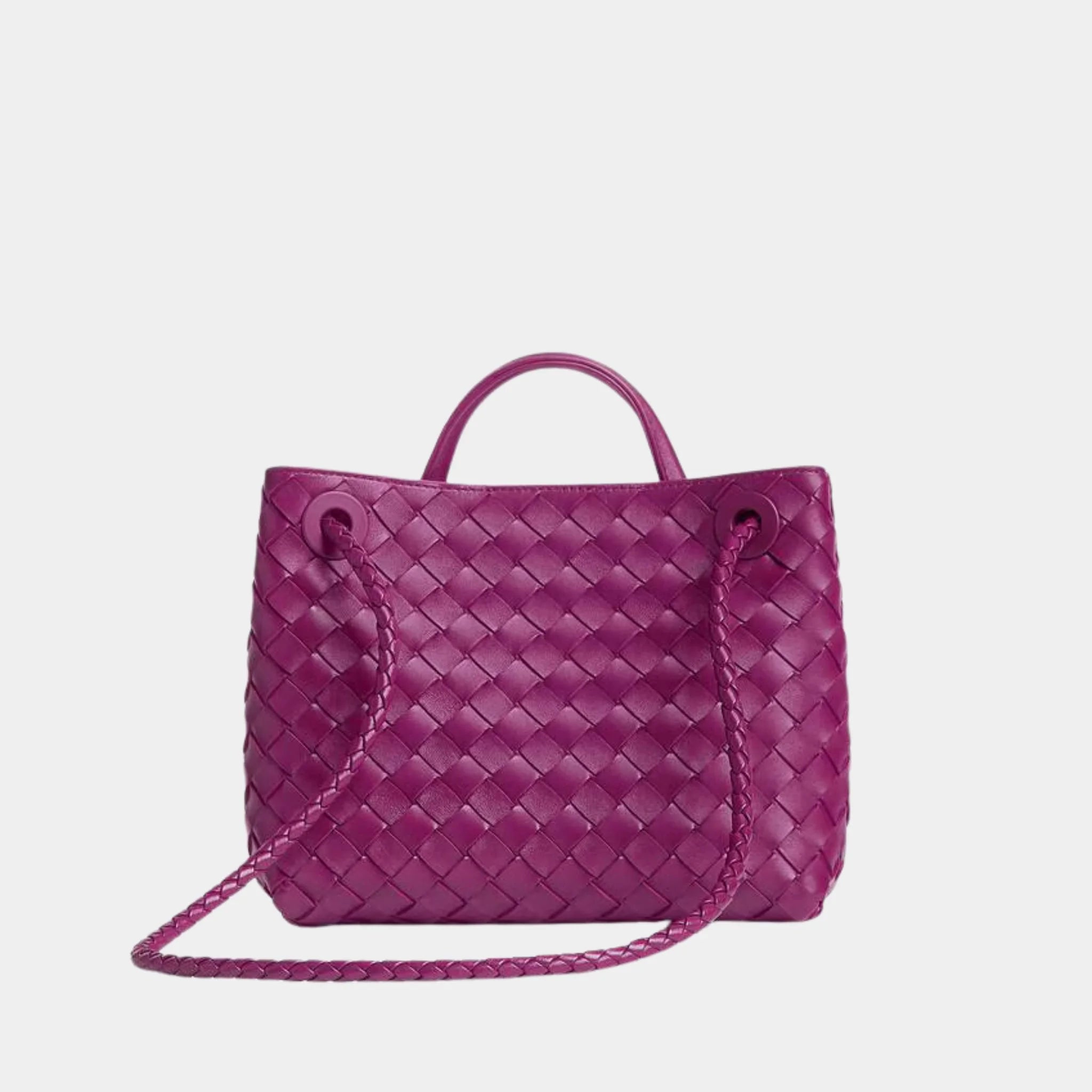 Bottega Veneta Small Andiamo Bag, Beetroot, Back