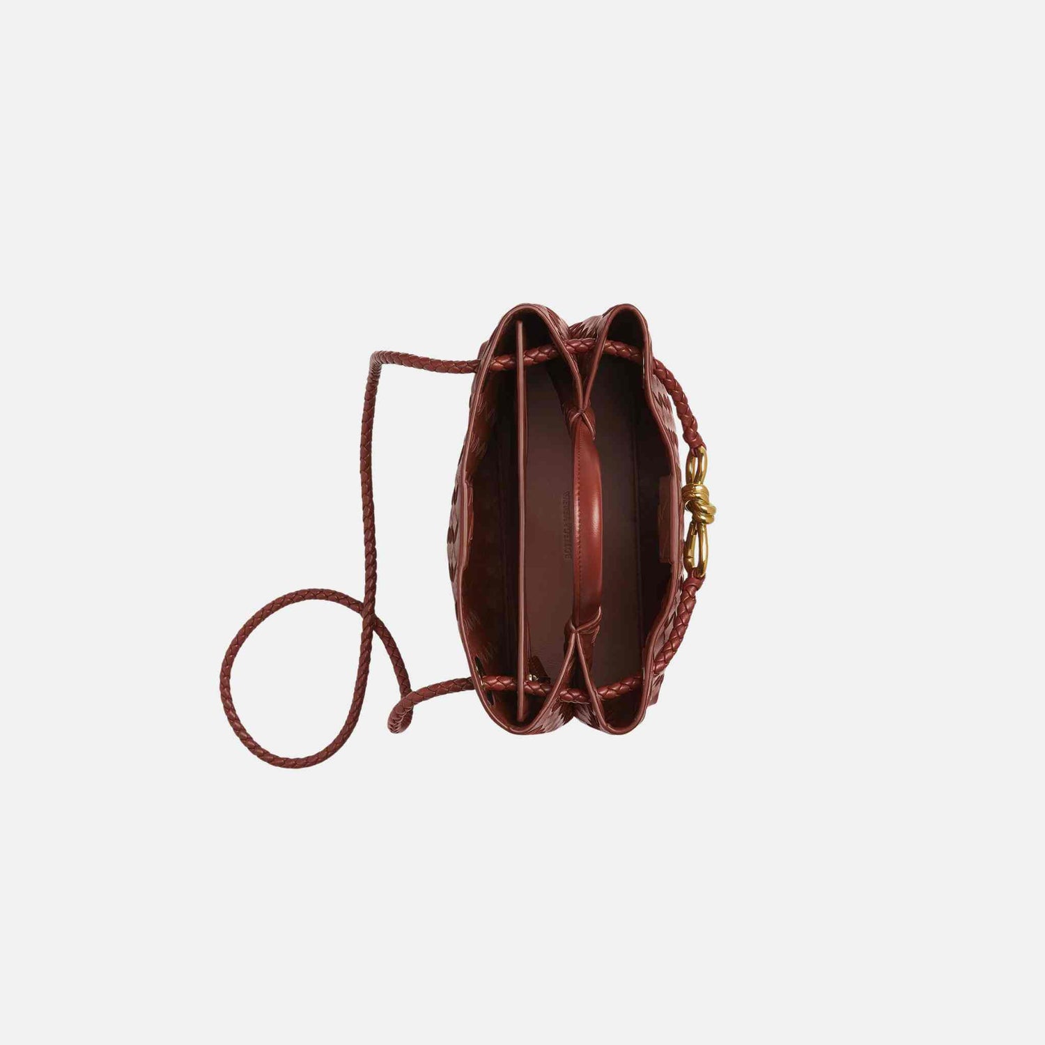 Bottega Veneta Small Andiamo, Sapele, Top