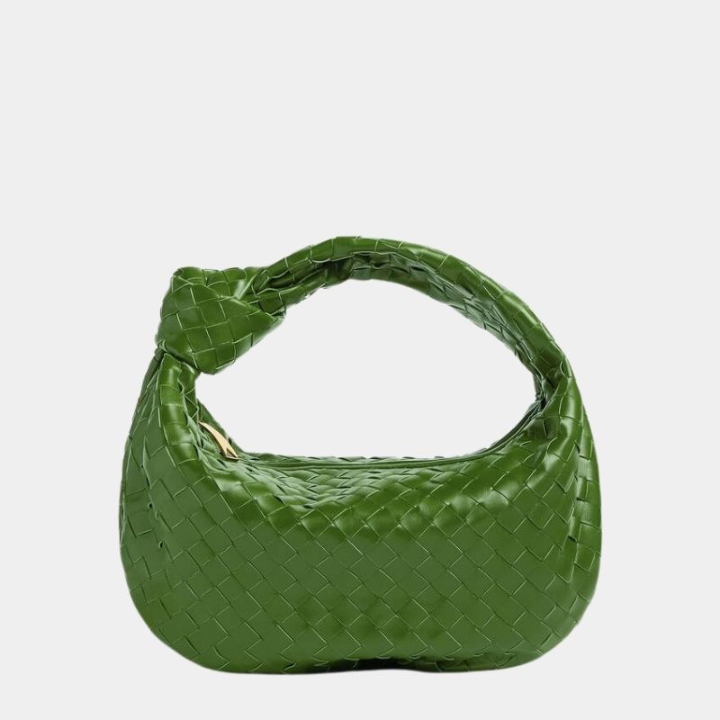 Bottega Veneta Teen Jodie Handbag, AvocadoGreen, FrontView