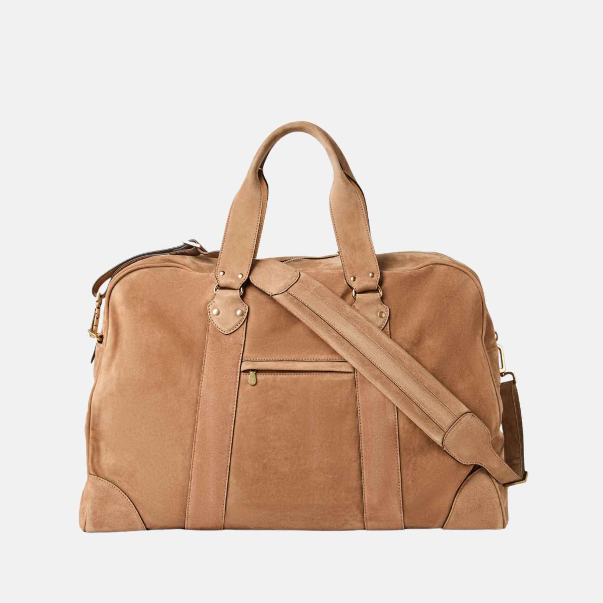 Brunello Cucinelli Reversed Calfskin Street Bag, Back