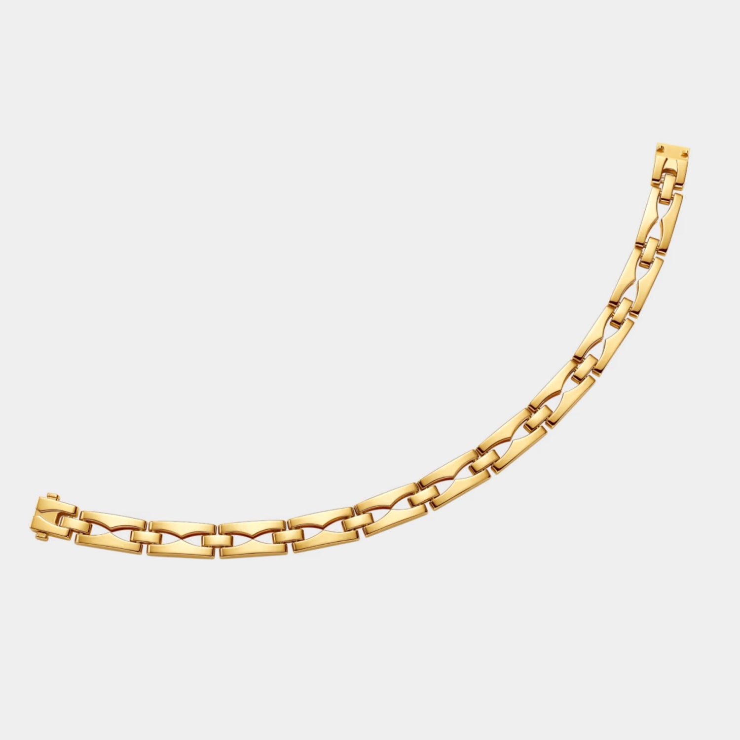 B.zero1 Rock Chain Yellow Gold Bracelet, Unlinked