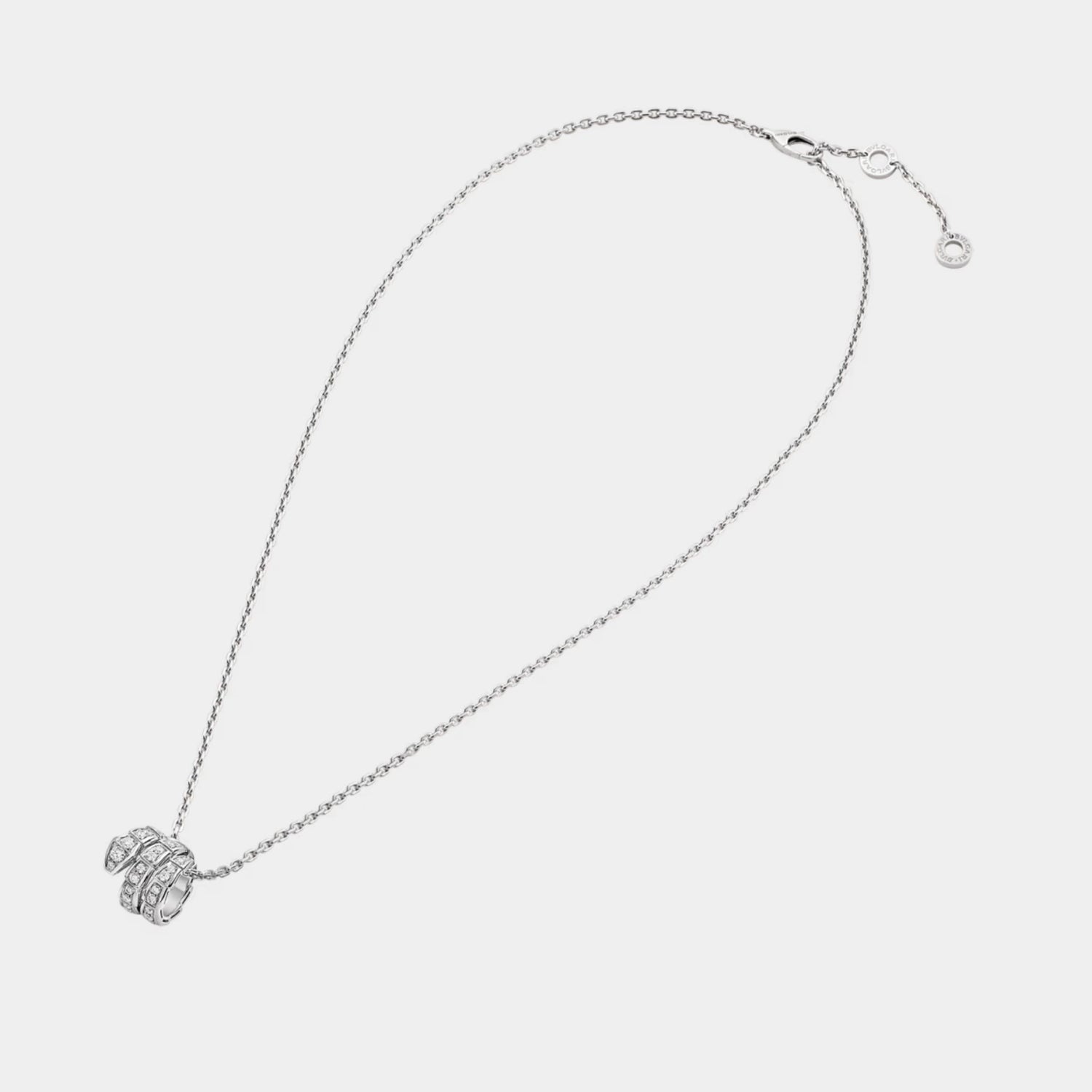 Serpenti Viper Diamond Pendant Necklace
