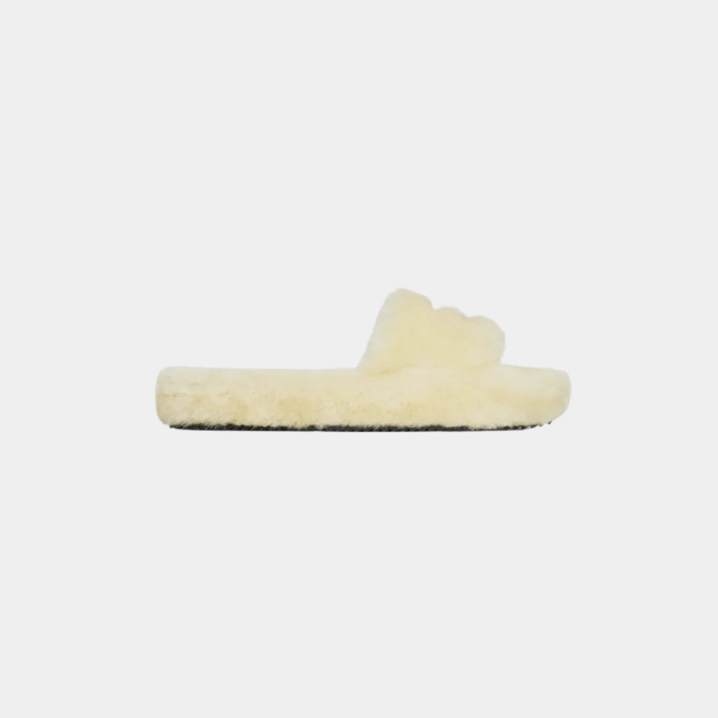 Fur Slides In Shearling