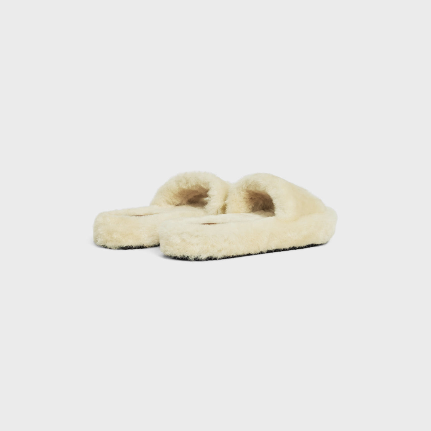 Fur Slides In Shearling