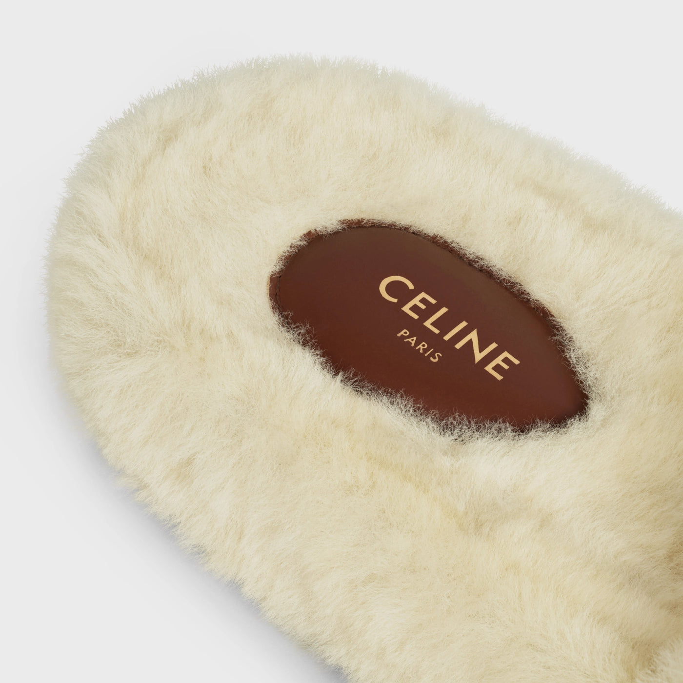 Fur Slides In Shearling