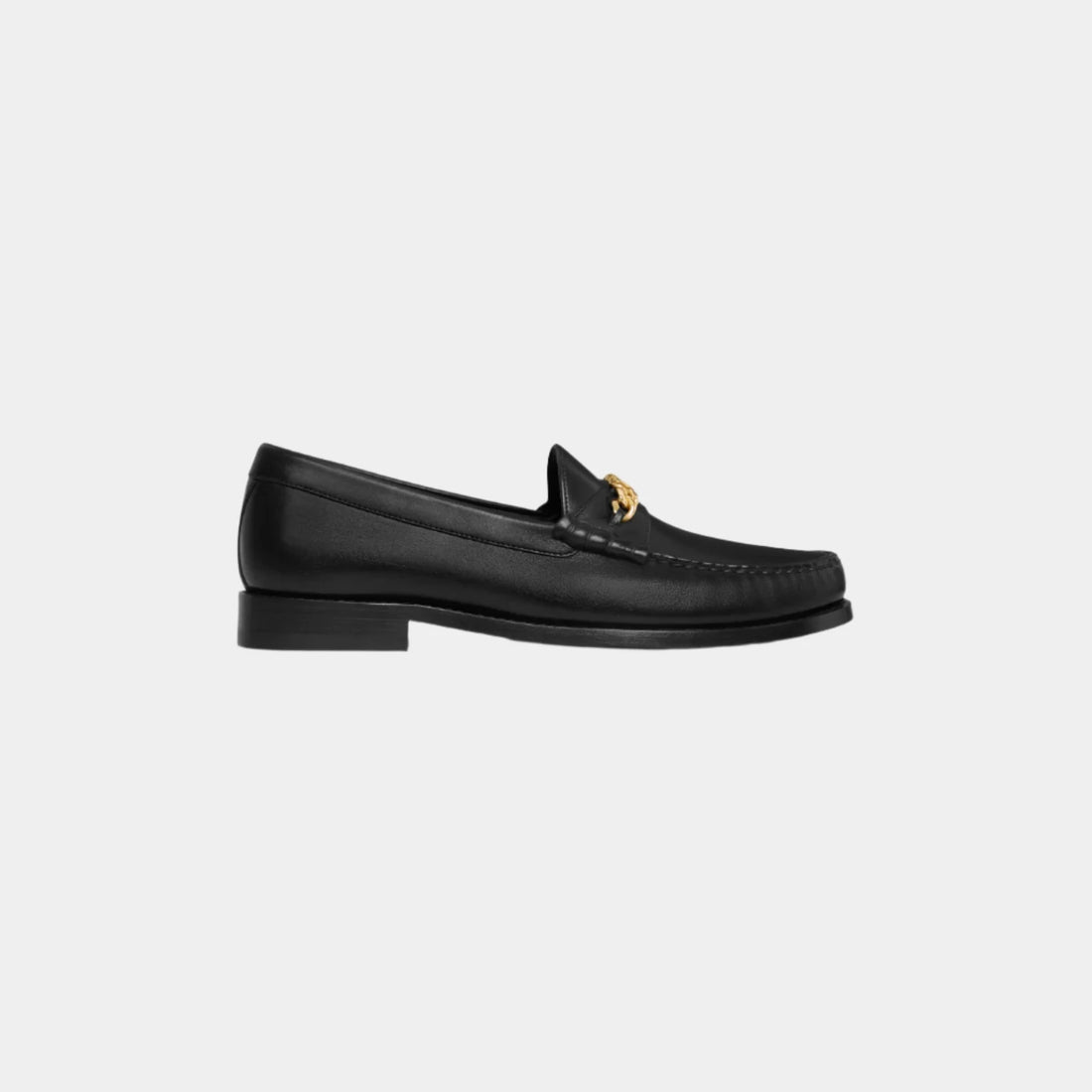 Luco Triomphe Chain Loafer In Calfskin