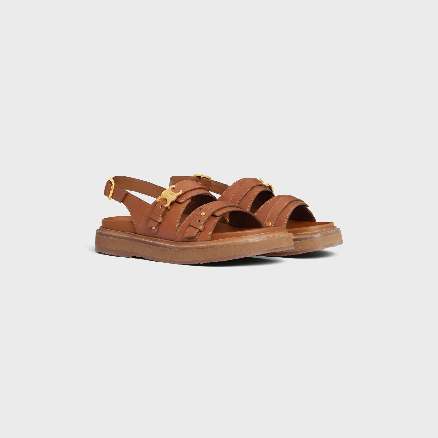 Tippi Triomphe Sandal In Calfskin