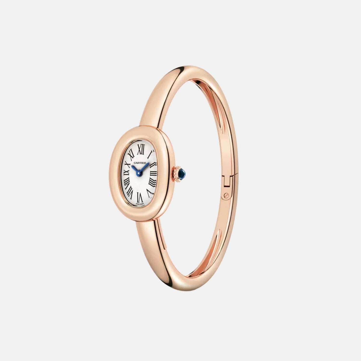 Cartier Baignoire Mini 18K Rose Gold Size 15 WGBA0047, Side