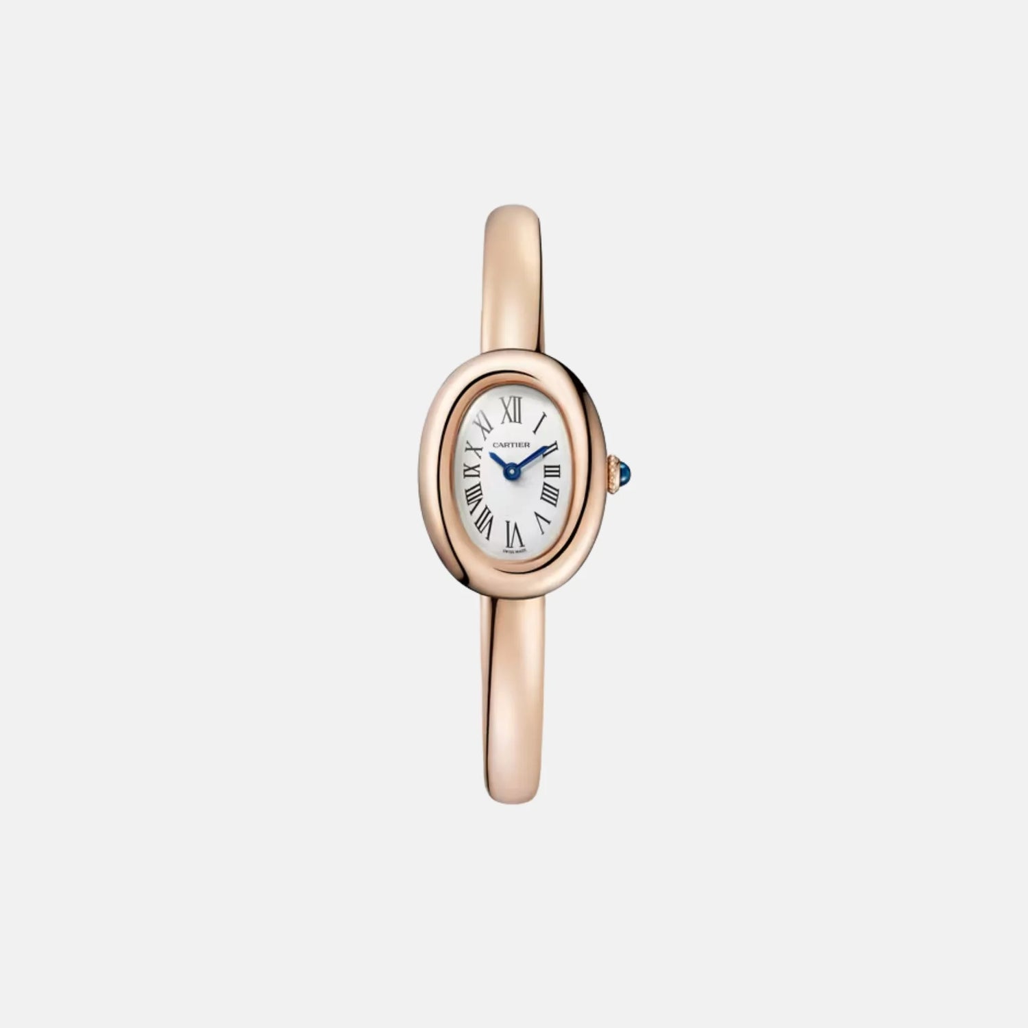 Cartier Baignoire Mini 18K Rose Gold WGBA0048, Front
