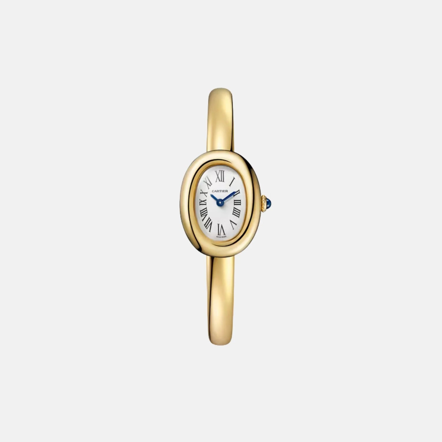 Cartier Baignoire Mini 18K Yellow Gold Size 15 WGBA0044, Front