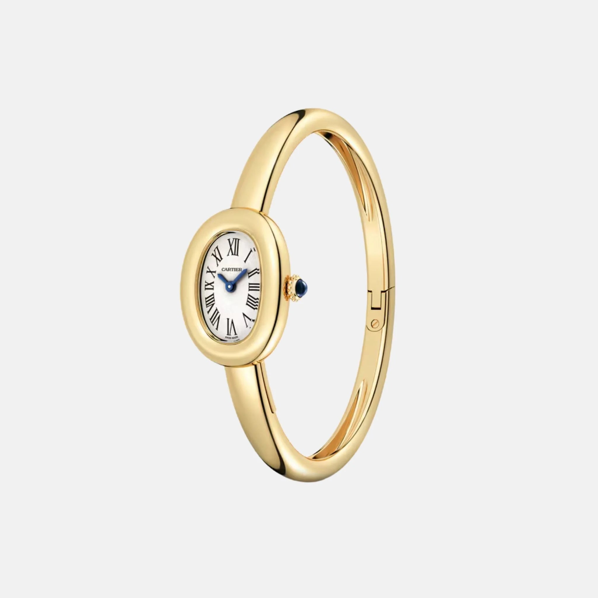 Cartier Baignoire Mini 18K Yellow Gold Size 15 WGBA0044, Side
