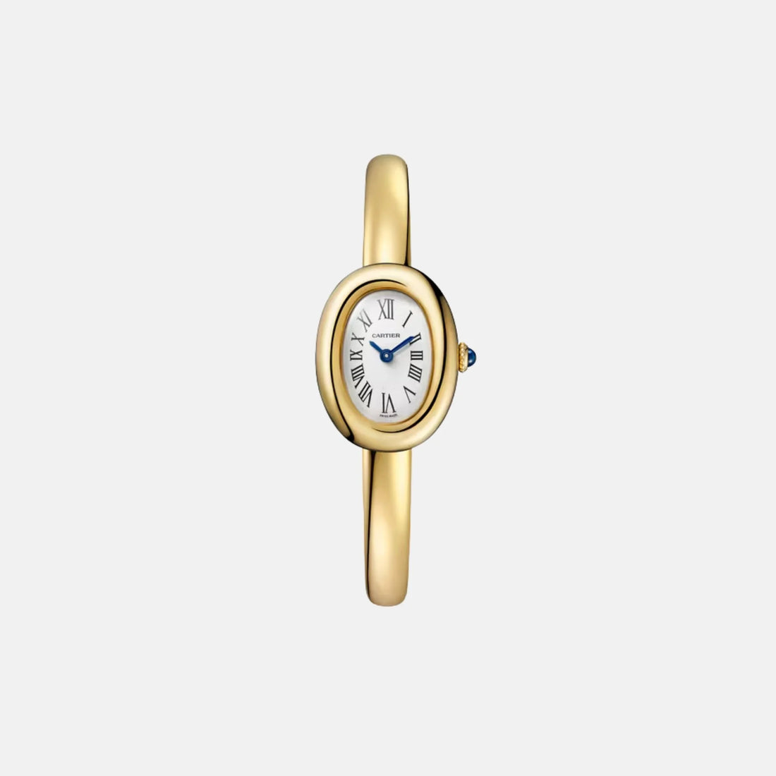 Cartier Baignoire Mini 18K Yellow Gold Size 16 WGBA0045, Front