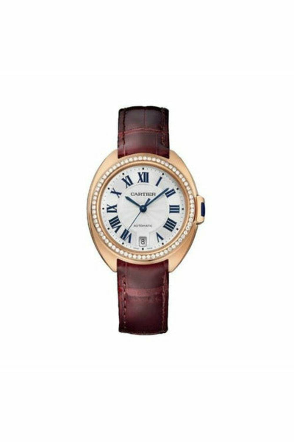 Cle De Cartier 18Kt Rose Gold 35Mm Ladies Watch