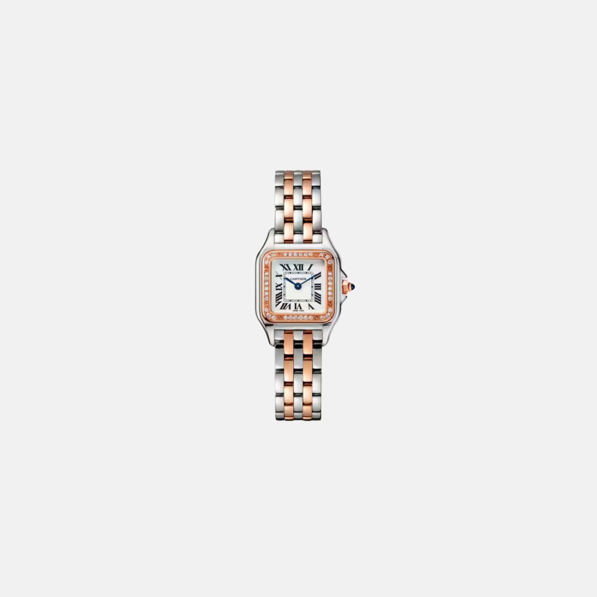 Cartier Panthere De Cartier Steel / Rose Gold 22x30mm W3PN0009, Front