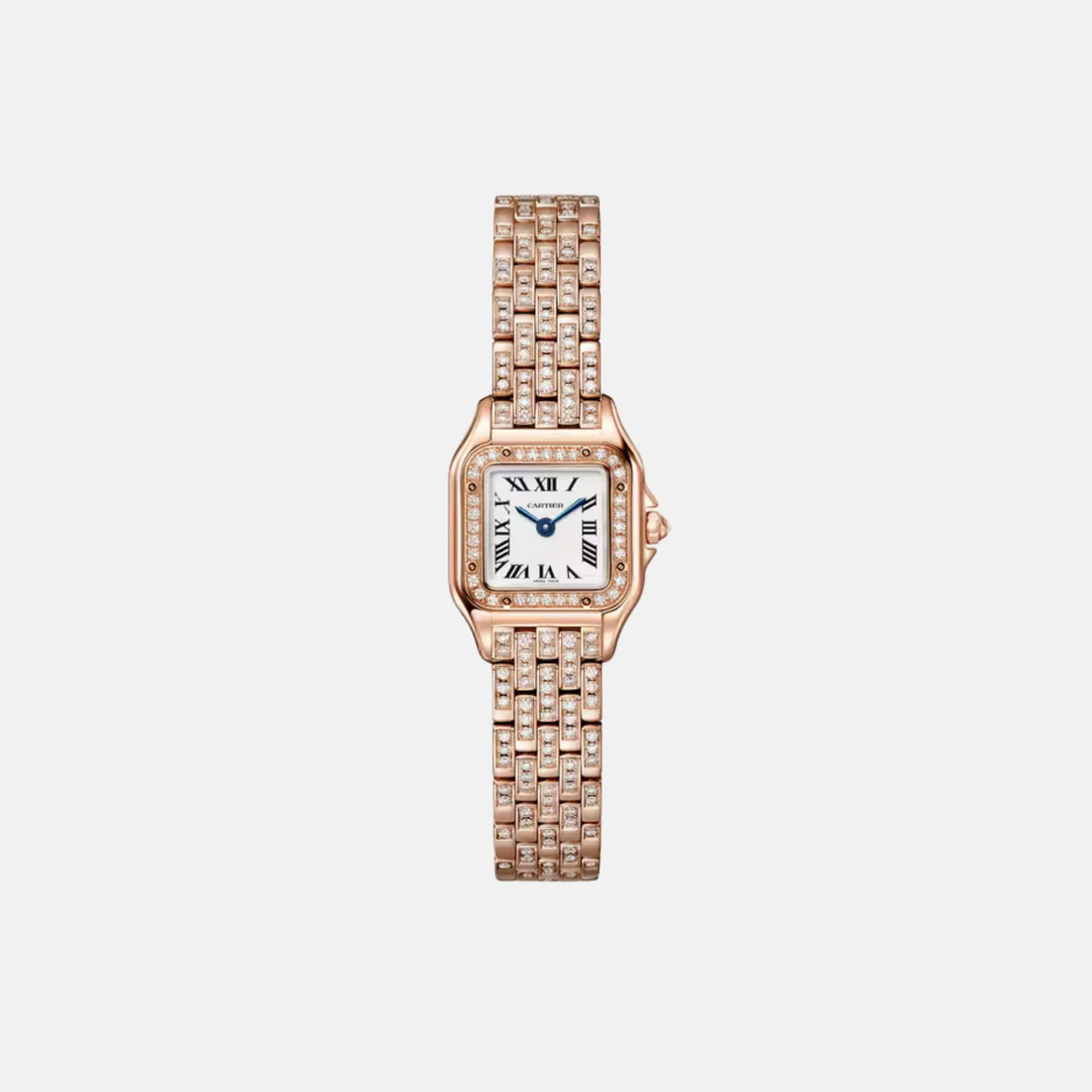 Cartier Panthere Mini Model Rose Gold Diamond Set WJPN0063